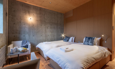Puffin Bedroom with Twin Beds | Lower Hirafu