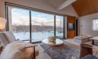 Koa Niseko Living Room with Full Wall Windows | Higashiyama