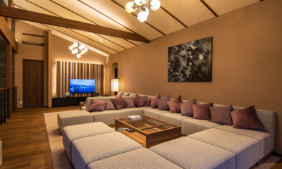 Panorama Niseko Lounge Area with TV | East Hirafu