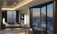 Tellus Niseko Bedroom with Mountain View | Upper Hirafu