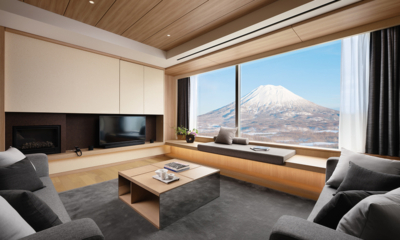 Niseko Setsu Niseko Four Bedroom Yotei Suite With Onsen Living Room