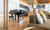 Hachi Lounge Area with Piano | Upper Wadano