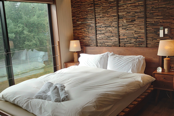 Koharu Resort Hotel and Suites Four Bedroom Villa North Bedroom Two | Upper Wadano