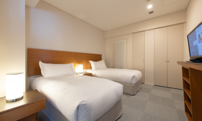Chatrium Niseko Two Bedroom Apartment Bedroom Two | Upper Hirafu