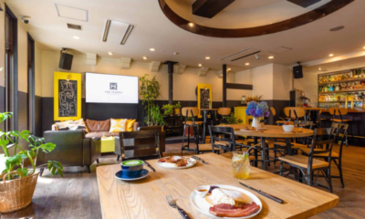 The Happo Clubhouse restaurant eating space | Happo Village, Hakuba